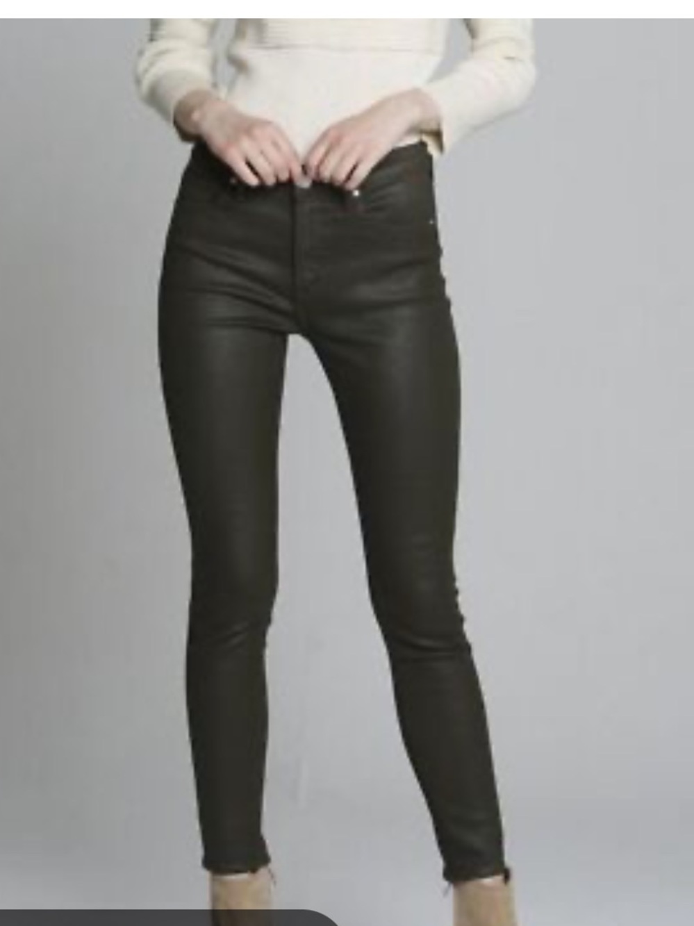 Driftwood Jackie Coated Jeans